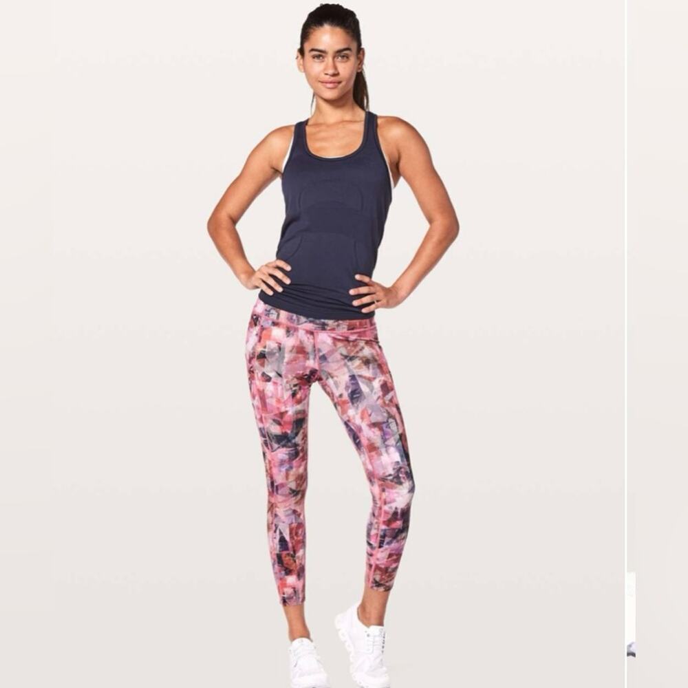Lululemon Fast & Free 7/8 Tight II *Nulux 25" Size 2
